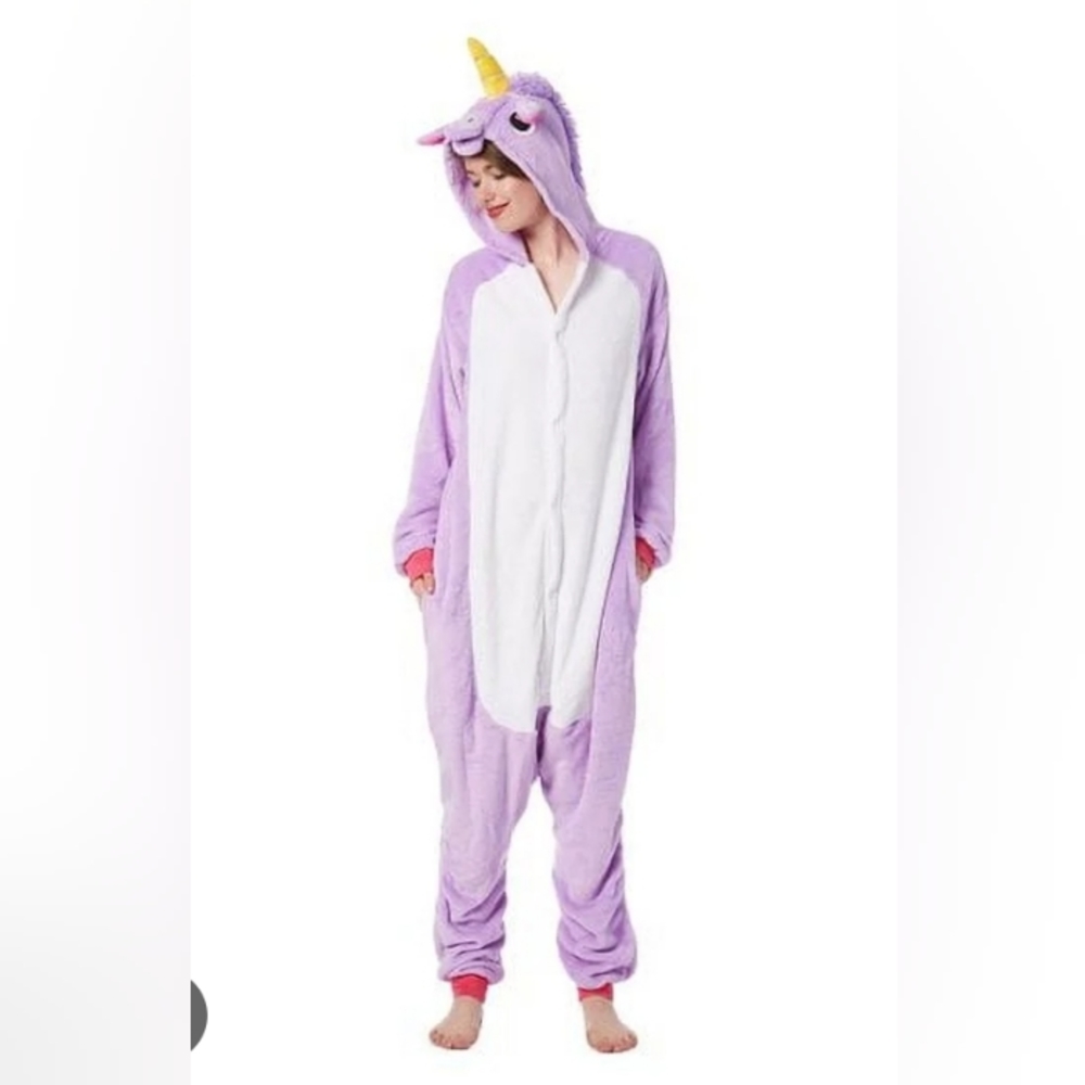 Purple Unicorn pajama onesie